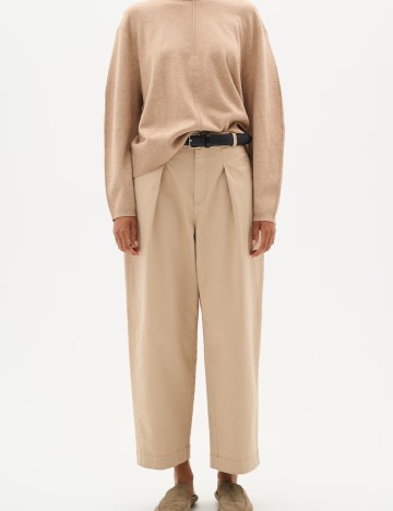 
						Pantaloni InWear, crem