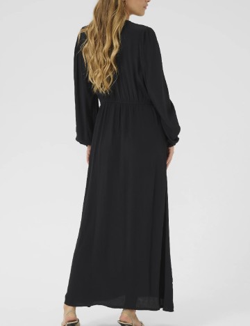 Rochie lunga Kaffe, negru