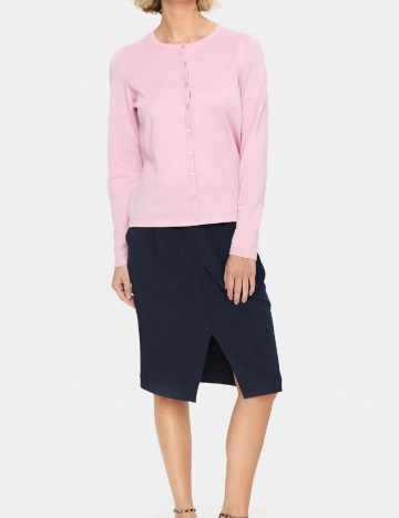 
						Cardigan Saint Tropez, roz