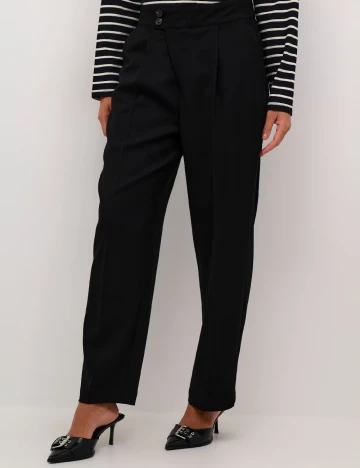 Pantaloni Kaffe, negru
