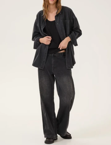 Jacheta My Essential Wardrobe, gri inchis