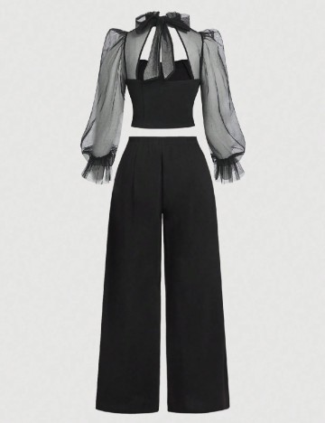 Compleu SHEIN CURVE, negru