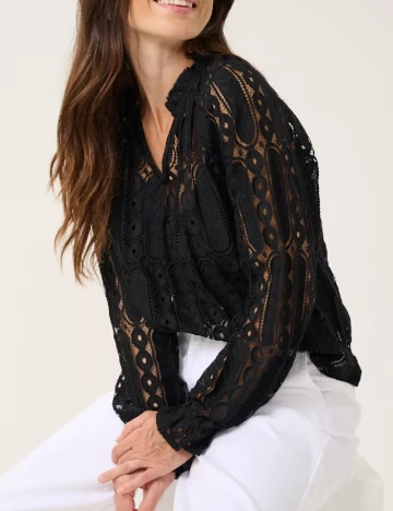 Bluza Cream, negru
