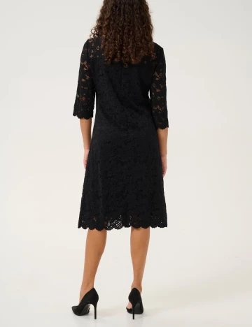 Rochie medie Cream, negru