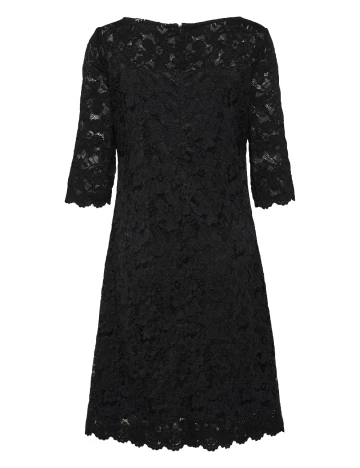 Rochie medie Cream, negru