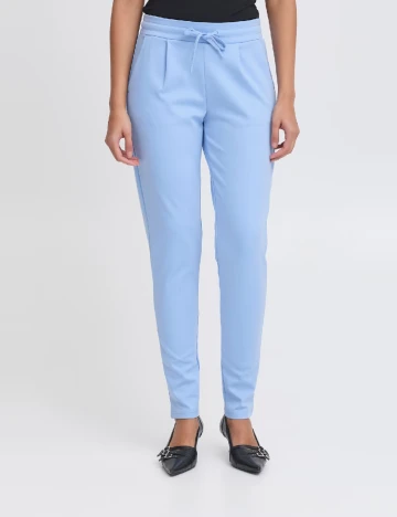 Pantaloni Ichi, albastru Albastru