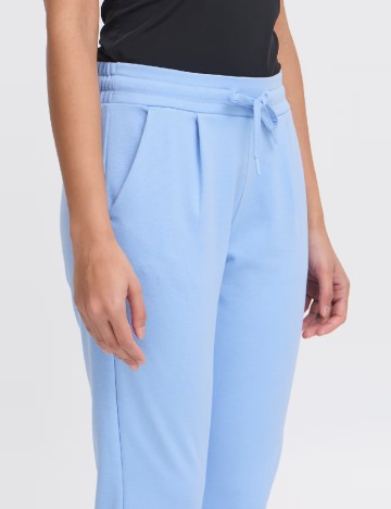 Pantaloni Ichi, albastru