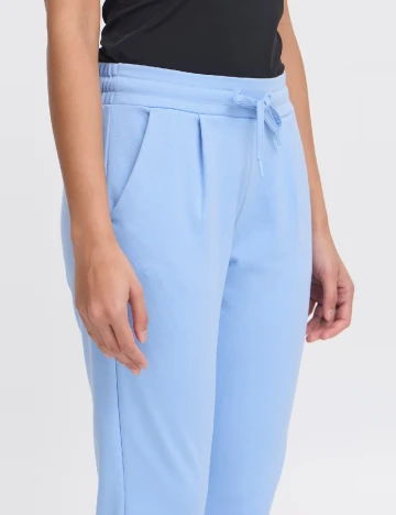 Pantaloni Ichi, albastru Albastru