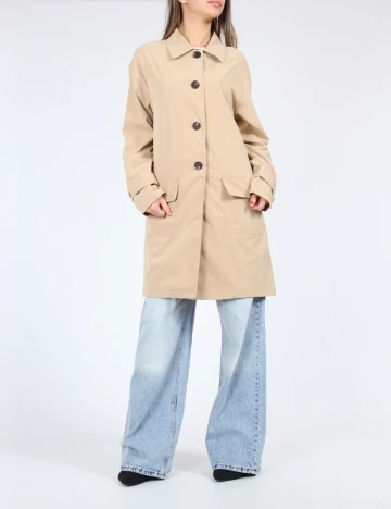 Trench SHEIN, maro deschis Maro