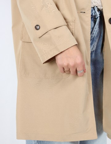 Trench SHEIN, maro deschis