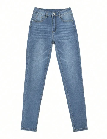 Blugi SHEIN CURVE, albastru