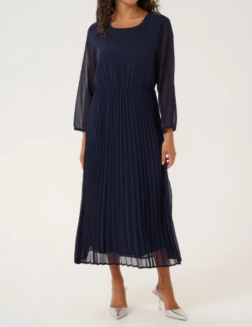 Rochie lunga Culture, bleumarin