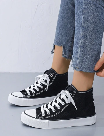 Tenisi SHEIN, negru Negru