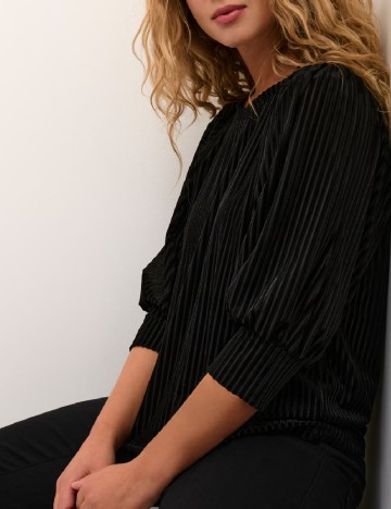 Bluza Kaffe, negru