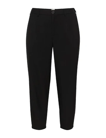 Pantaloni Kaffe Curve, negru Negru