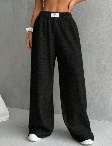 
						Pantaloni SHEIN, negru
