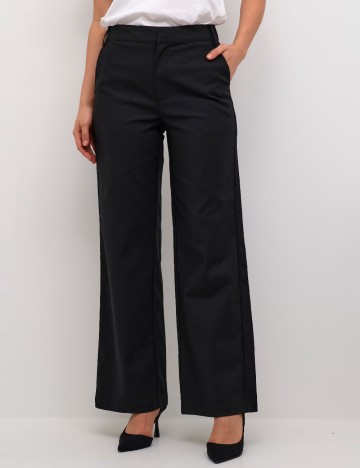 
						Pantaloni Kaffe, negru