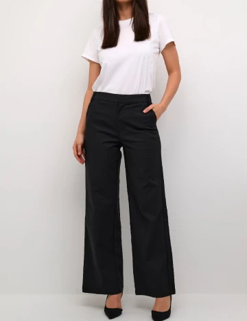 Pantaloni Kaffe, negru