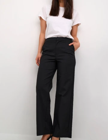Pantaloni Kaffe, negru