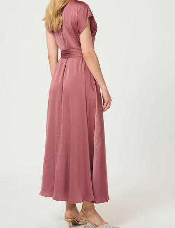 Rochie lunga Cream, roz