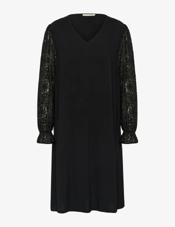 Rochie medie Love Copenhagen, negru