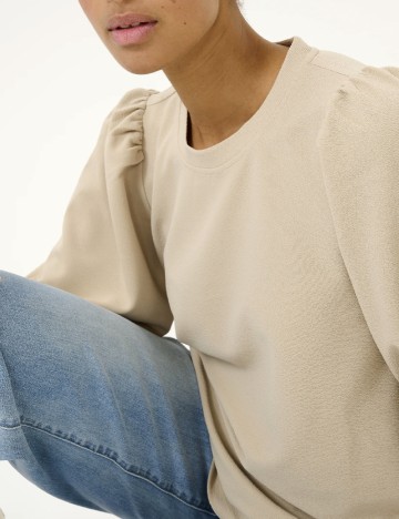Bluza Kaffe, bej