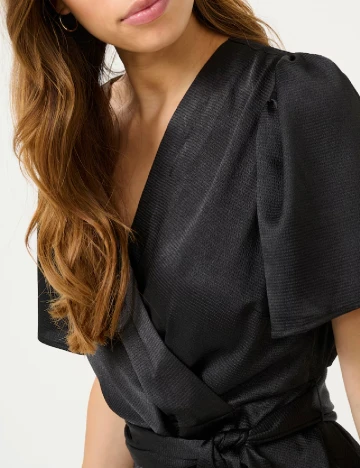 Rochie Kimono Love Copenhagen, negru