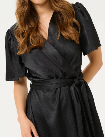 Rochie Kimono Love Copenhagen, negru