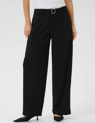 Pantaloni Kaffe, negru