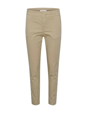 Pantaloni Part Two, crem Crem