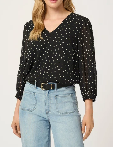 Bluza Kaffe, negru