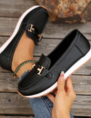 
						Balerini SHEIN, negru
