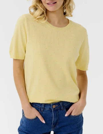 Bluza Cream, galben