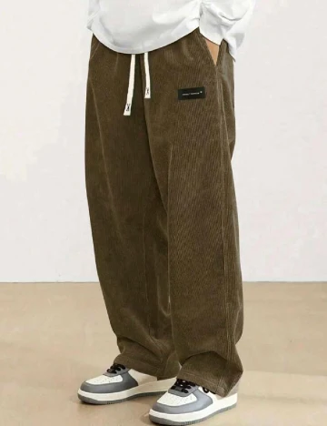 Pantaloni SHEIN, verde Verde