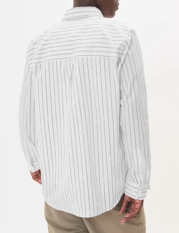 Camasa Matinique, alb/negru Alb