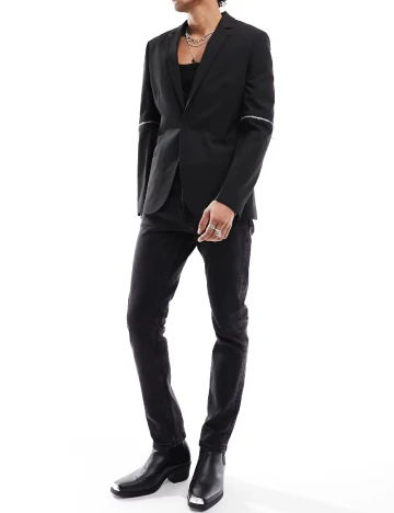 Sacou ASOS, negru Negru