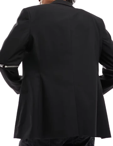 Sacou ASOS, negru Negru