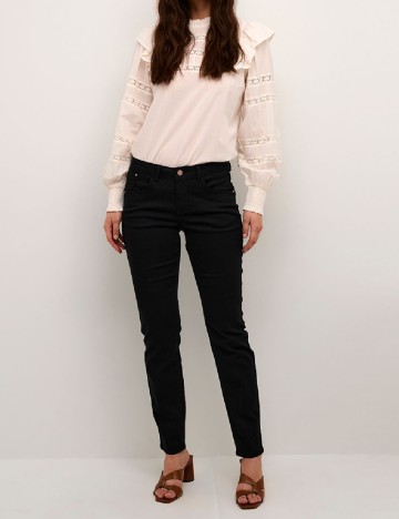 
						Blugi Cream, negru