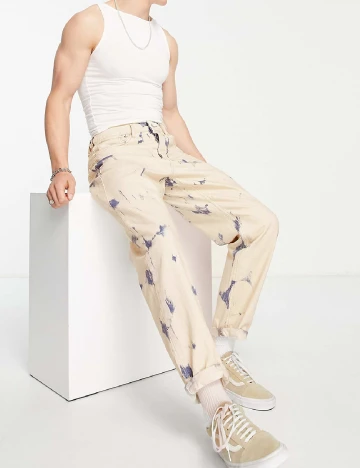 Blugi Topman, crem Crem