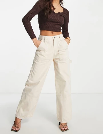 Pantaloni ASOS, bej
