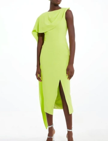 Rochie medie Karen Millen, verde Verde