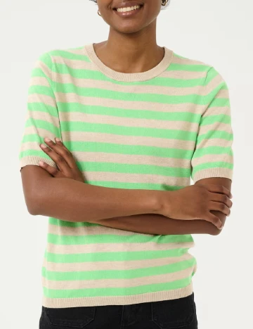 Bluza Kaffe, gri/verde