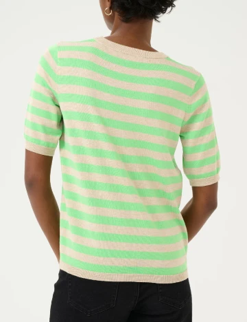 Bluza Kaffe, gri/verde