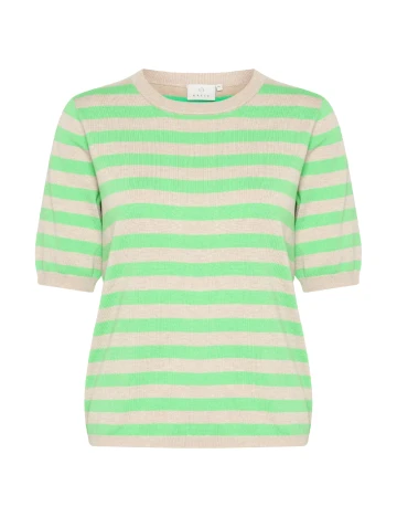 Bluza Kaffe, gri/verde