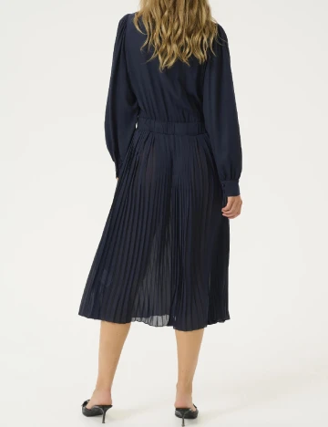 Rochie medie Culture, bleumarin