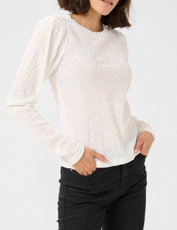 
						Bluza Kaffe, alb
