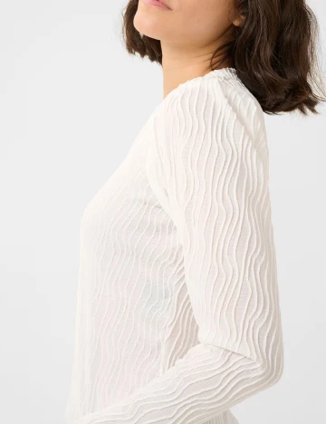 Bluza Kaffe, alb