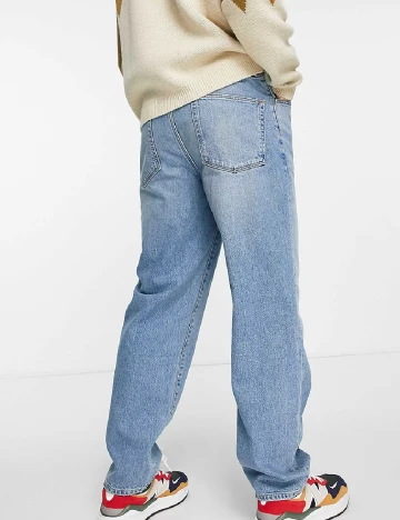 Blugi ASOS, albastru Albastru