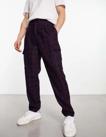 Pantaloni Devil s Advocate, mov Mov