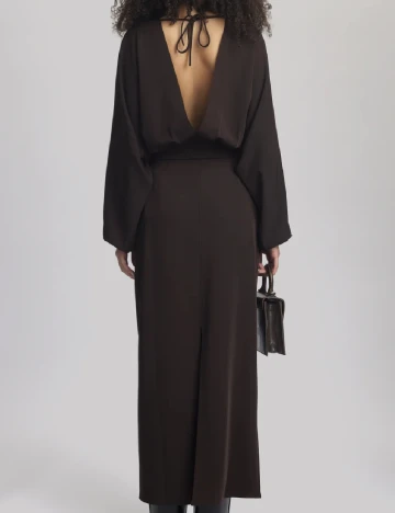 Fusta Gestuz, maro inchis Maro